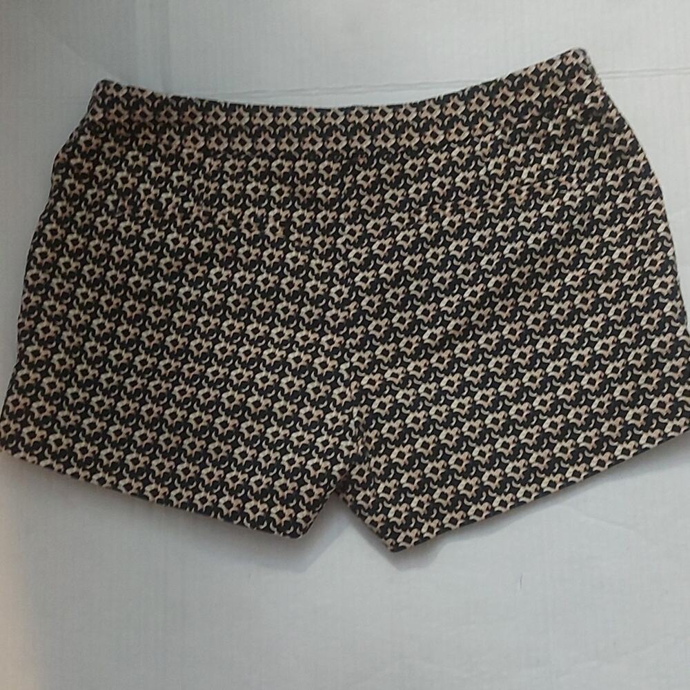 Cynthia Rowley Damask Pattern Women's Shorts 2 Preppy Classic Quiet Luxury Twee - Picture 2 of 5